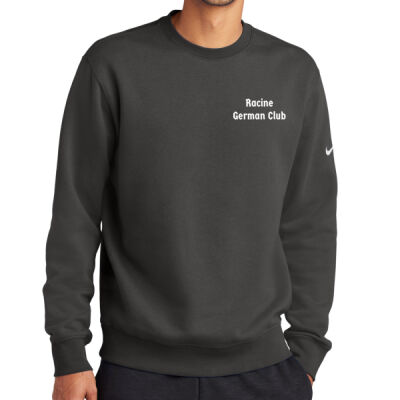 Racine German Club - Club Fleece Sleeve Swoosh Crew Thumbnail