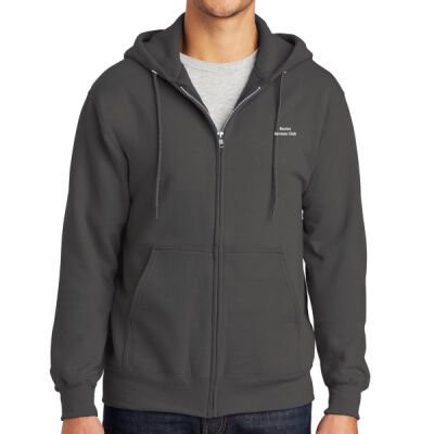 Racine German Club - Tall Essential Fleece Full Zip Hooded Sweatshirt Thumbnail