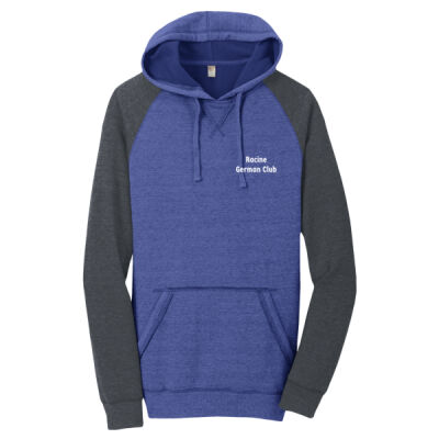 Racine German Club - Young Mens Lightweight Fleece Raglan Hoodie Thumbnail