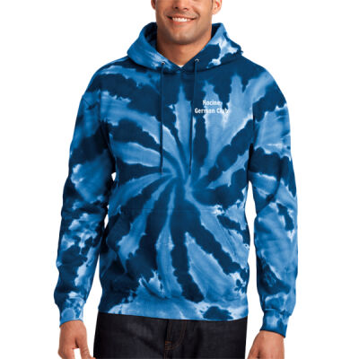 Racine German Club - Tie Dye Pullover Hooded Sweatshirt Thumbnail