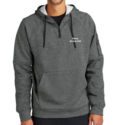 Racine German Club - Therma FIT Pocket 1/4 Zip Fleece Hoodie Thumbnail