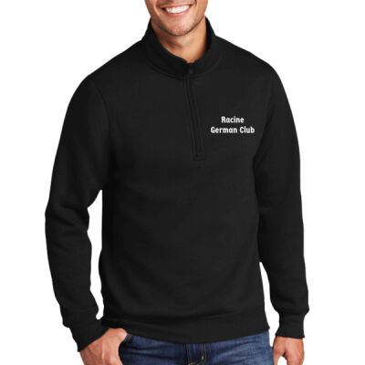 Racine German Club - Core Fleece 1/4 Zip Pullover Sweatshirt Thumbnail