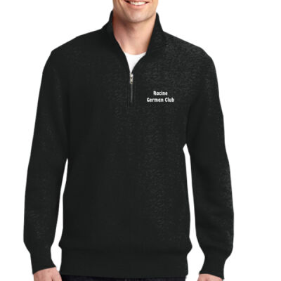 Racine German Club - Super Heavyweight 1/4 Zip Pullover Sweatshirt Thumbnail