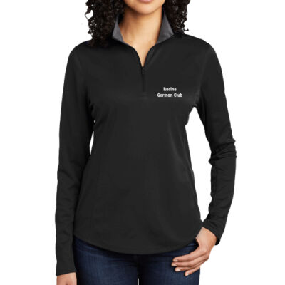 Racine German Club - Women's Silk Touch Performance 1/4 Zip Thumbnail