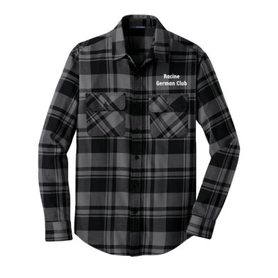 Racine German Club - Plaid Flannel Shirt Thumbnail