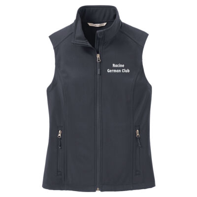 Racine German Club - Ladies Core Soft Shell Vest Thumbnail